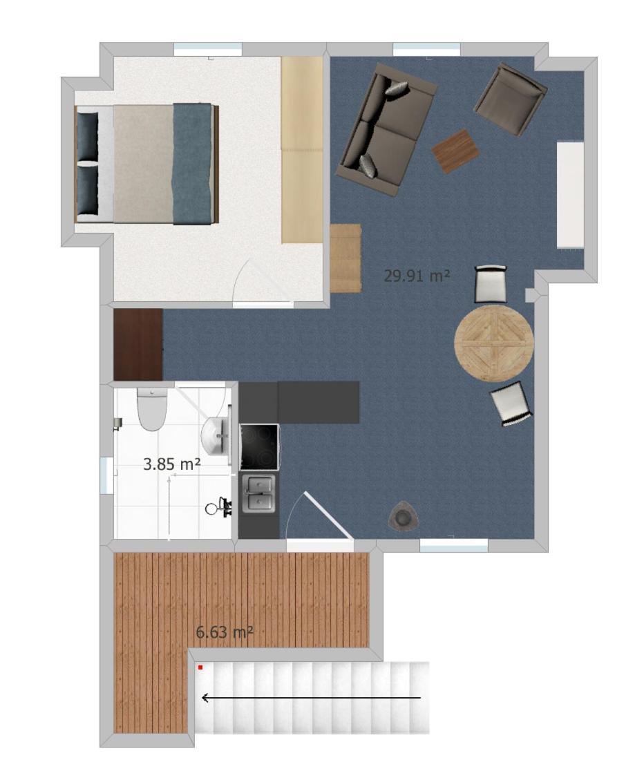 Ferienwohnung Ausblick Süderbrarup Eksteriør billede